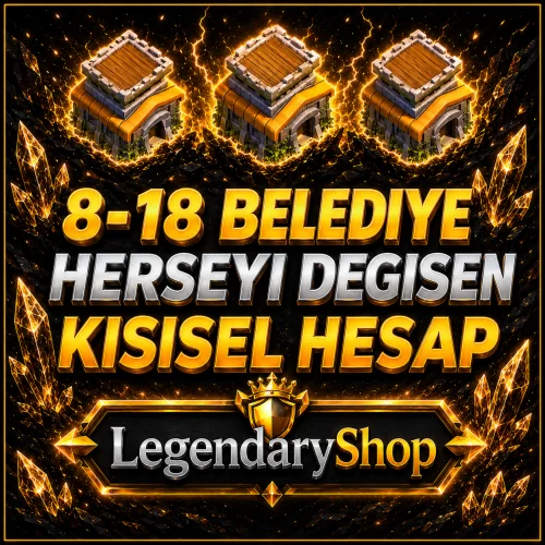  ⭐MAİL DEĞİŞEN COC 8-18 BB MAİL DEĞİŞEN⭐